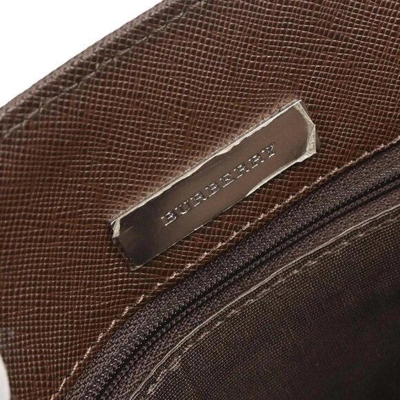 Burberry Beige Brown Burberry Check Tote Handbag - Picture 7 of 11